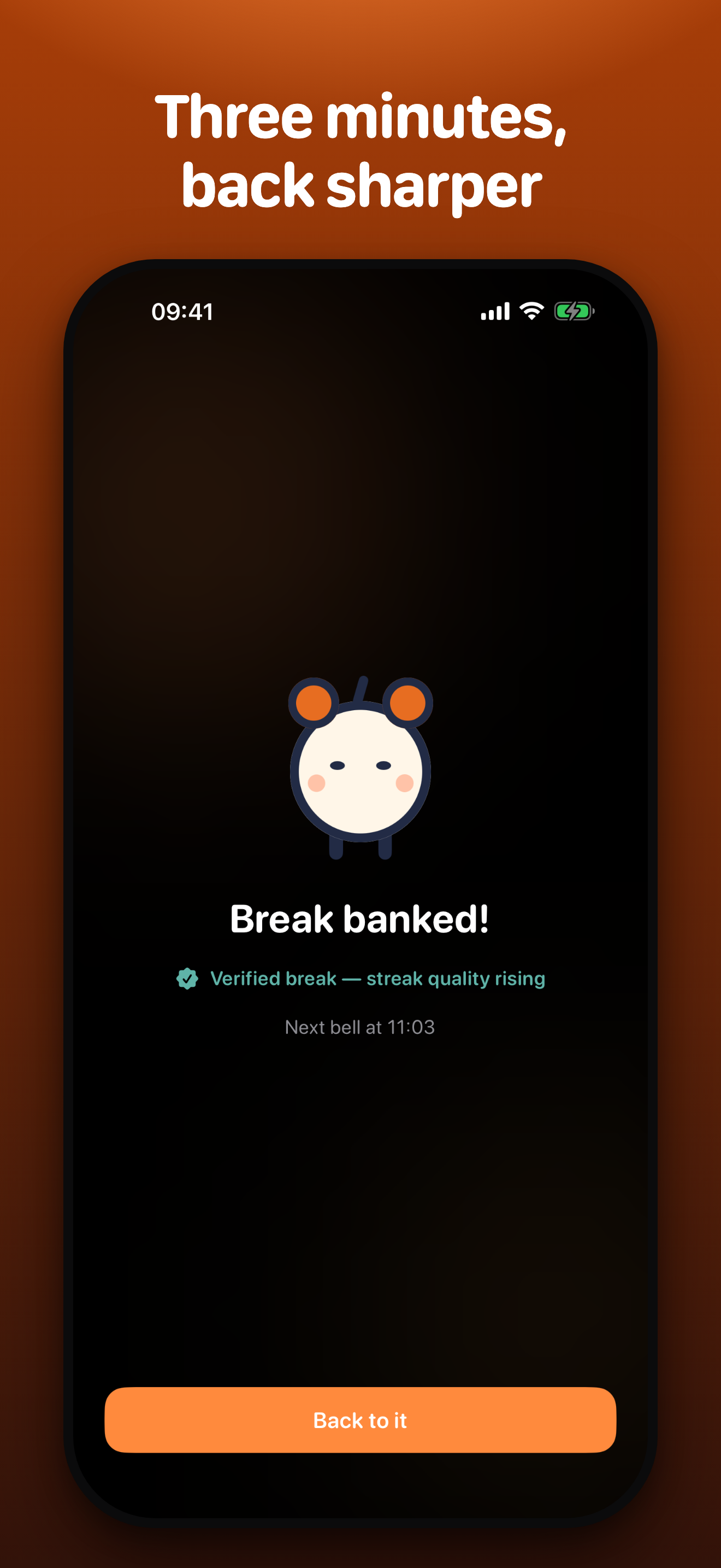 Upbell break done